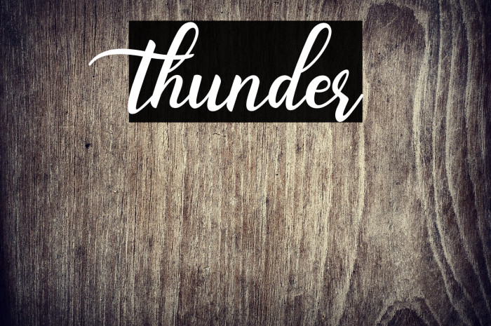 thunder Example 1