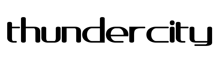 thundercity Font