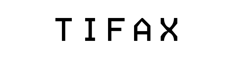 TIFAX Font