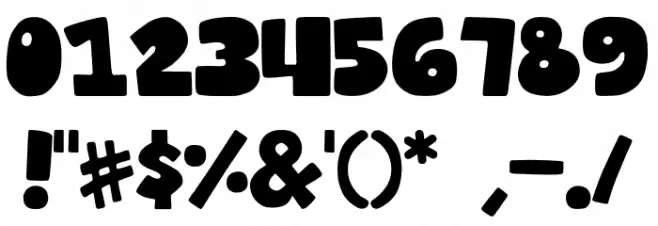 TIGERYEN Font OTHER CHARS