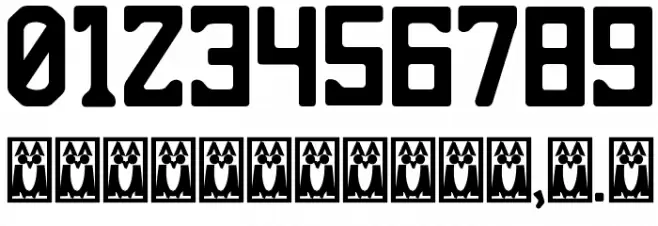 TIGRES UANL Font OTHER CHARS