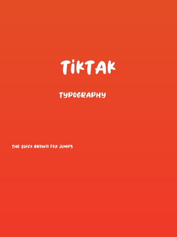 TIKTAK Poster