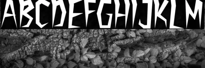 TIME MOVER Font examples