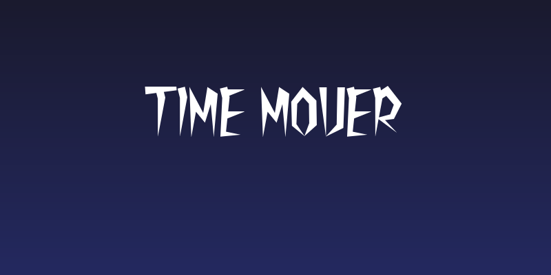 TIME MOVER Social Header