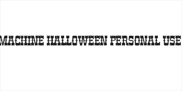 TIMEMACHINE HALLOWEEN PERSONAL USE Bold Logo