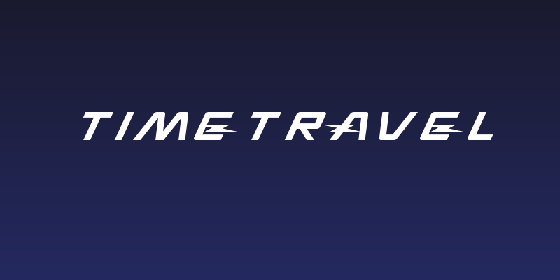 TIMETRAVEL Social Header