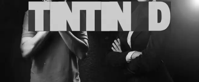 TINTIN 3D Font examples