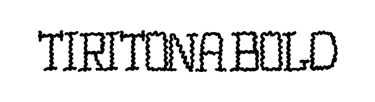 TIRITONA BOLD Font
