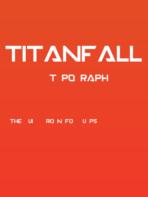 TITANFALL FRONTLINE Poster