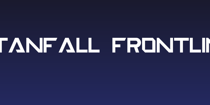 TITANFALL FRONTLINE Social Header