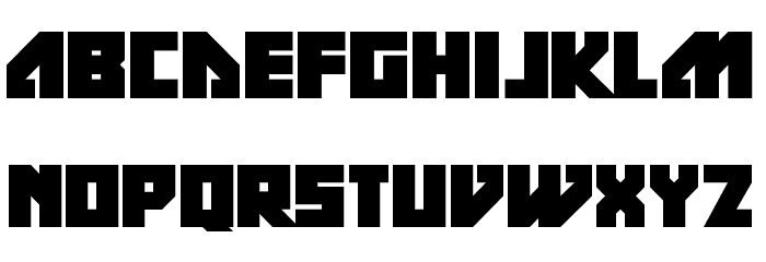TIme TRap Font LOWERCASE
