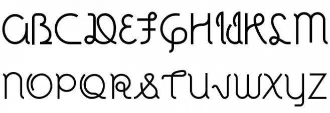 Tia Marcia フォント 大文字