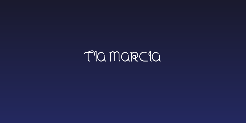Tia Marcia Social Header