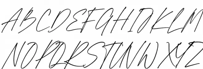 Tianila Schriftart Groß