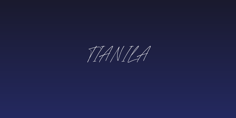 Tianila Social Header