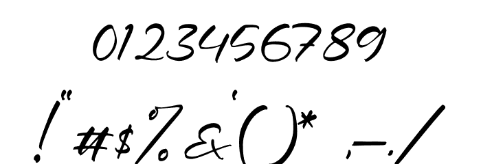 Tiara Font OTHER CHARS