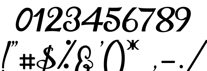 Tiberias Font OTHER CHARS
