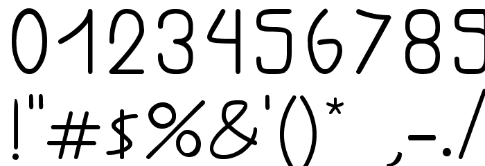 Tibet Font OTHER CHARS
