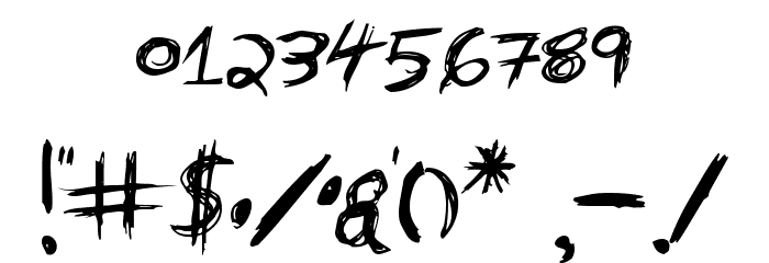 Tibetan Beefgarden AOE Font OTHER CHARS