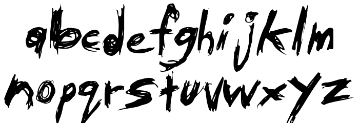 TibetanBeefgarden AOE Font LOWERCASE