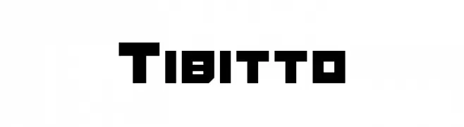 Tibitto  フリーフォントのダウンロード