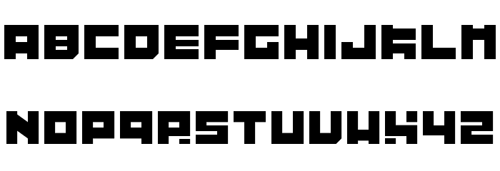 Tibitto Font LOWERCASE