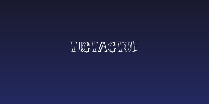 TicTacToe Social Header