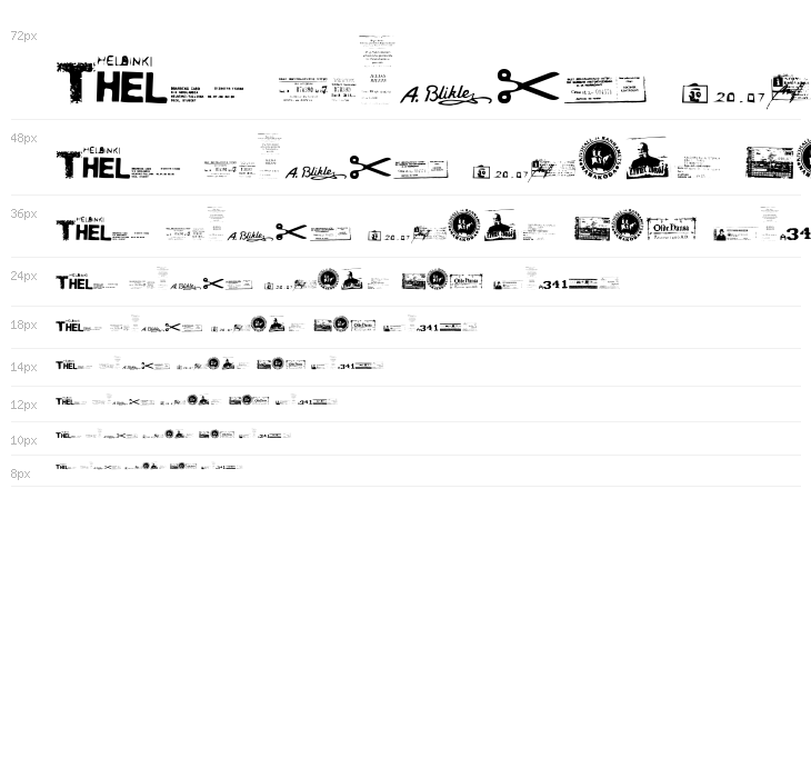 Ticket Scraps Urban Waterfall