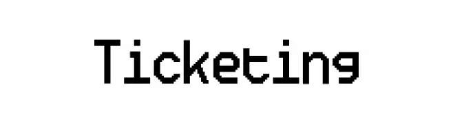 Ticketing  नि: शुल्क फ़ॉन्ट्स डाउनलोड