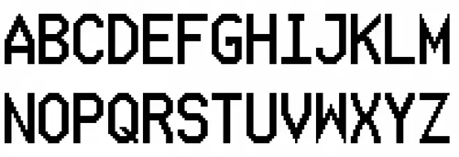 Ticketing Font Litere mari