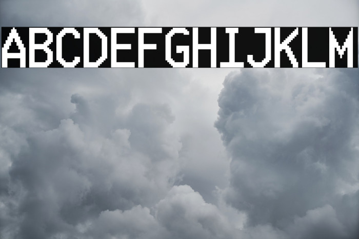 Ticketing Font examples