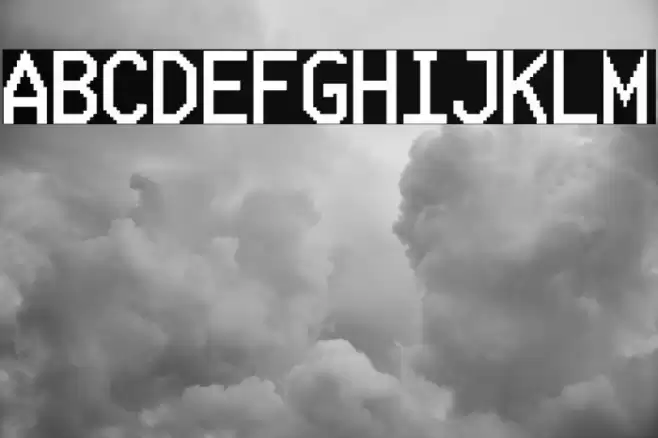 Ticketing Font examples