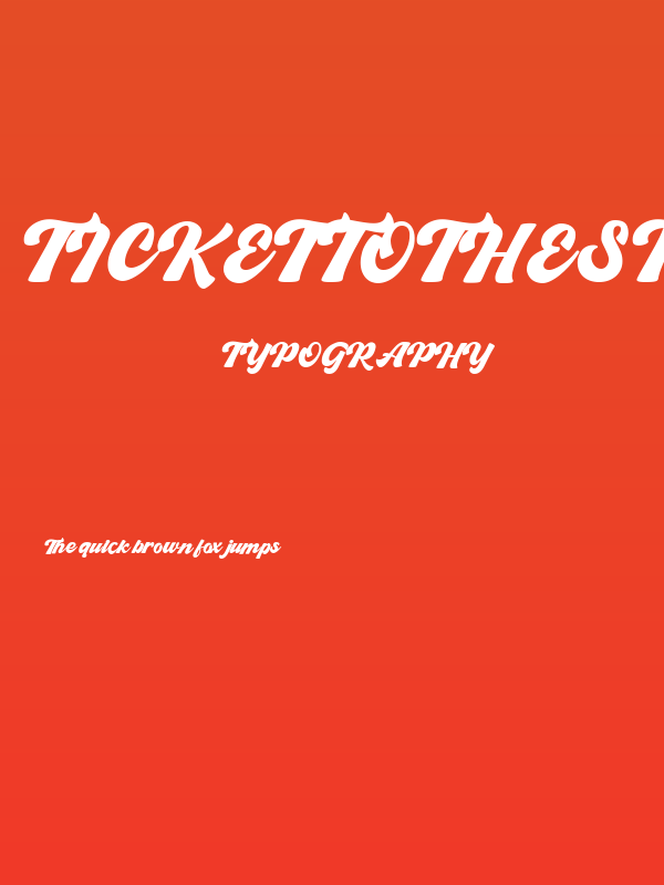 TickettotheStar Poster