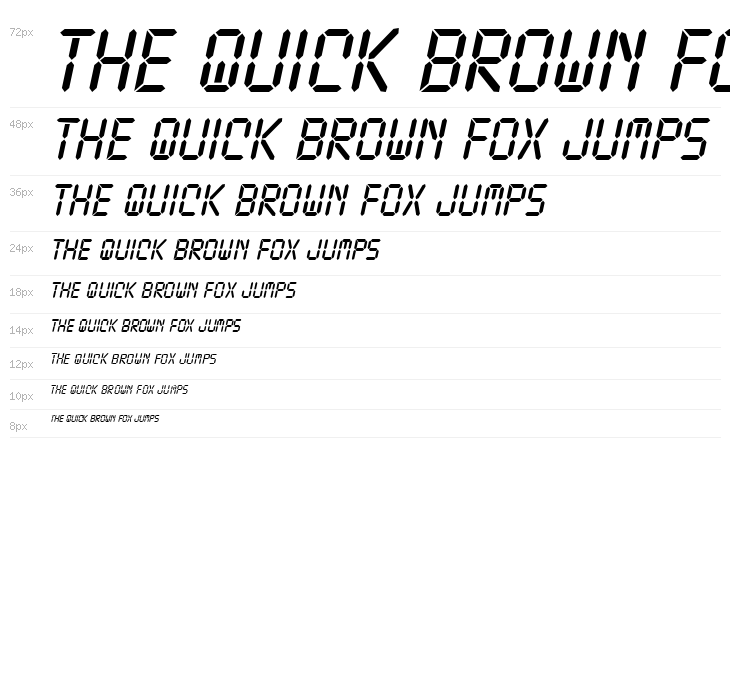 Ticking Timebomb BB Italic Waterfall