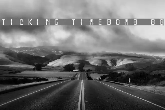 Ticking Timebomb BB Font examples