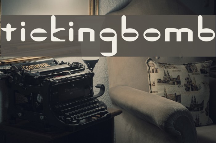 TickingBomb Font examples