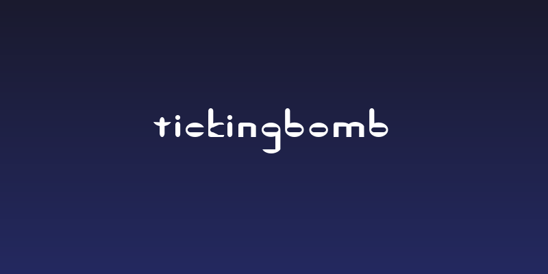 TickingBomb Social Header