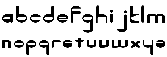 TickingBomb Font LOWERCASE