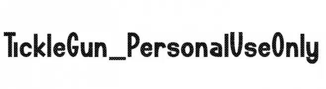 Tickle Gun_PersonalUseOnly  font caratteri gratis