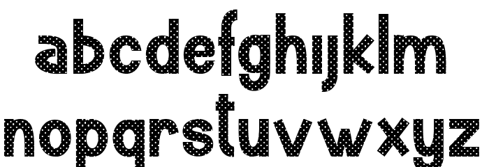 Tickle Gun_PersonalUseOnly Font LOWERCASE