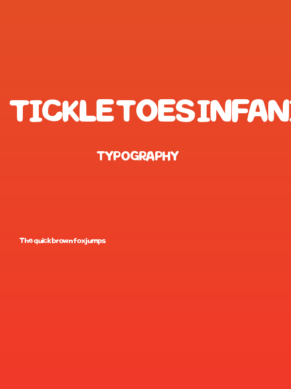 Tickle Toes Infanity Poster
