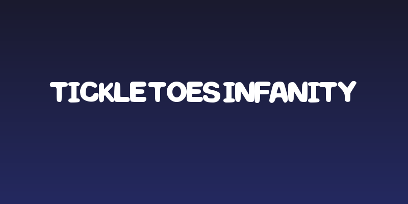 Tickle Toes Infanity Social Header