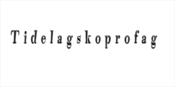 Tidelagskoprofag Logo
