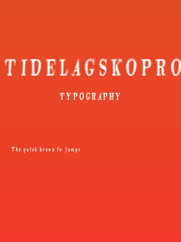 Tidelagskoprofag Poster