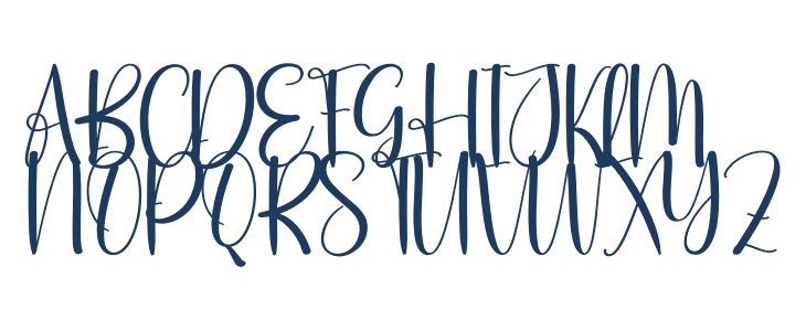 Tidelines Uppercase