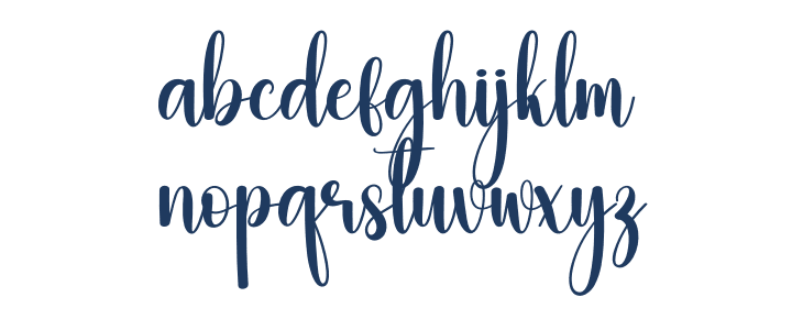 Tidelines Lowercase