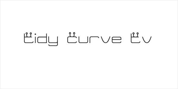 Tidy Curve TV Logo