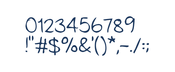 Tidy Hand Other Characters