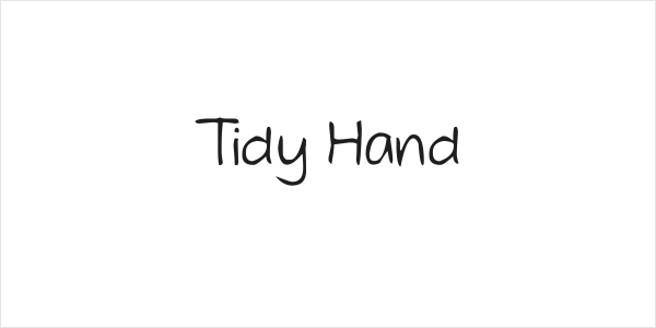 Tidy Hand Logo
