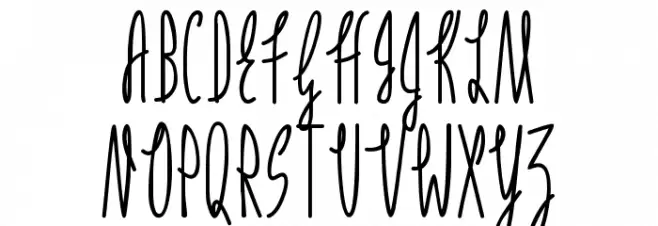 Tidy Toothbrush 101 Schriftart Groß